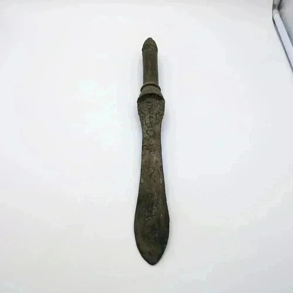 Ancient Bronze Sword from Thailand 15 in Short bladed - Picture 3 of 7